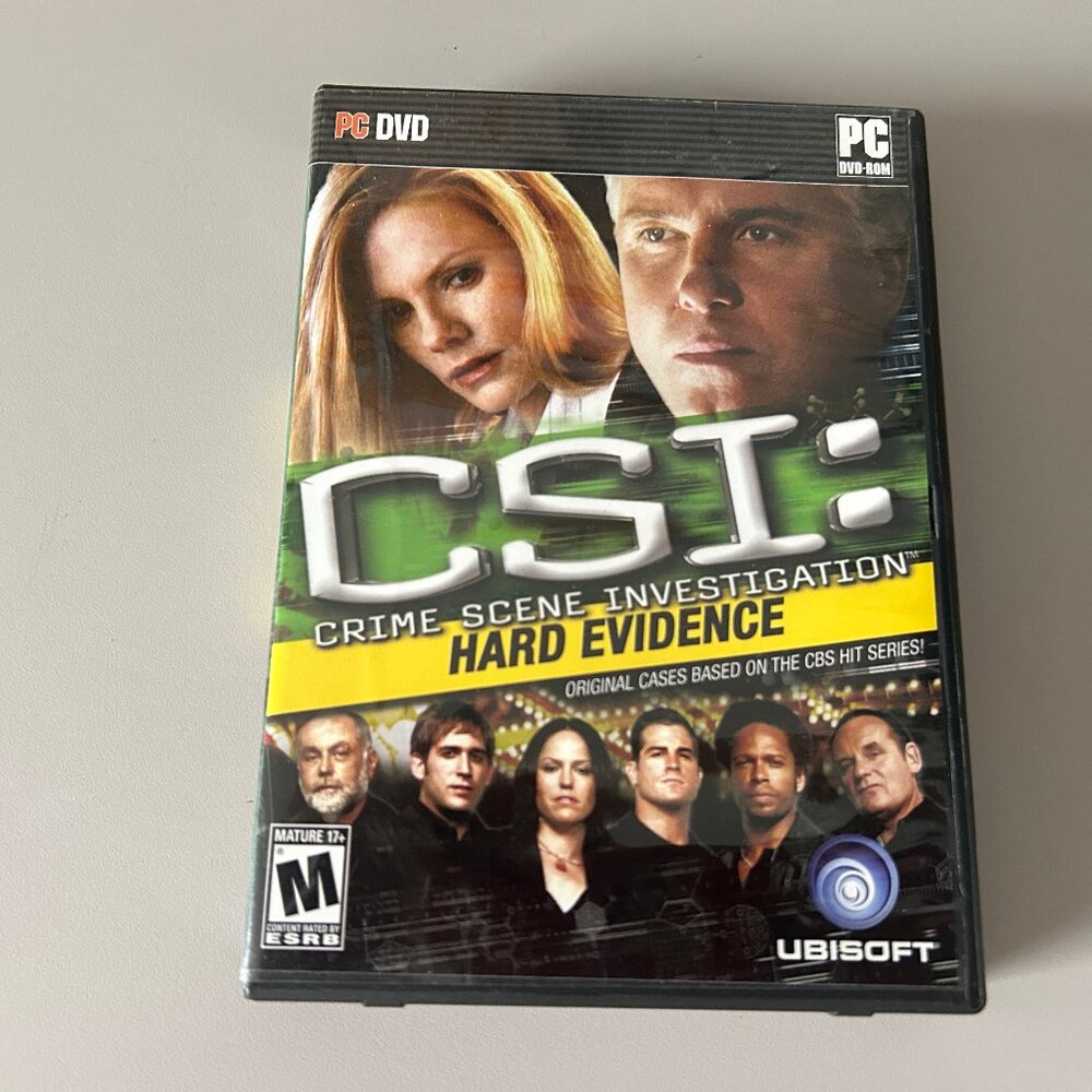 CSI: Crime Scene Investigation -- Hard Evidence PC DVD 2007